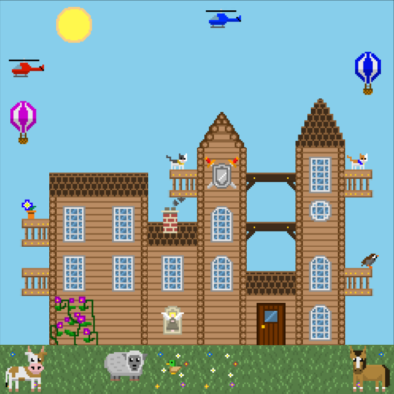 2D Mansion #893