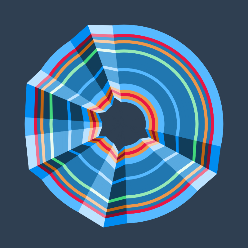 Folded Circle #82