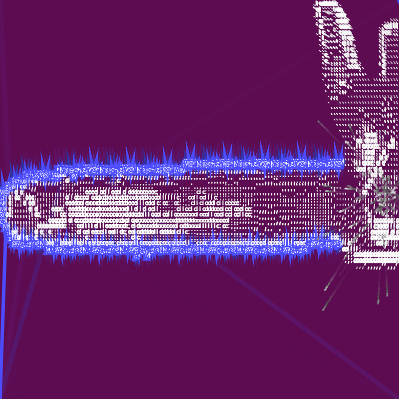 ascii trip saw #14