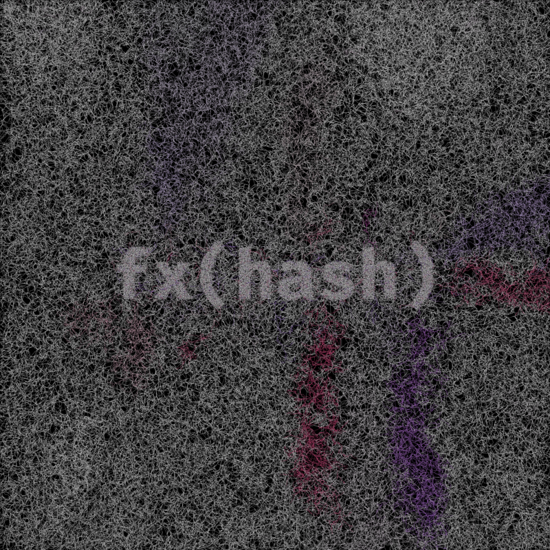 FXHASH Generative Logo #854