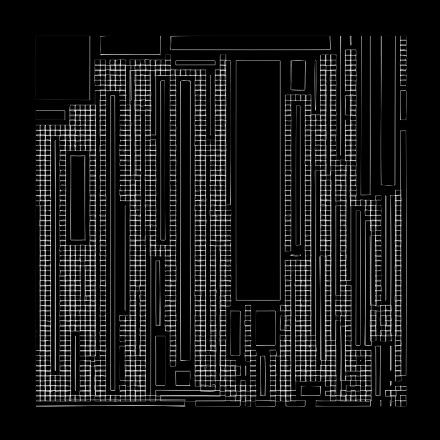 Strips layouts - Dense Overlap #3