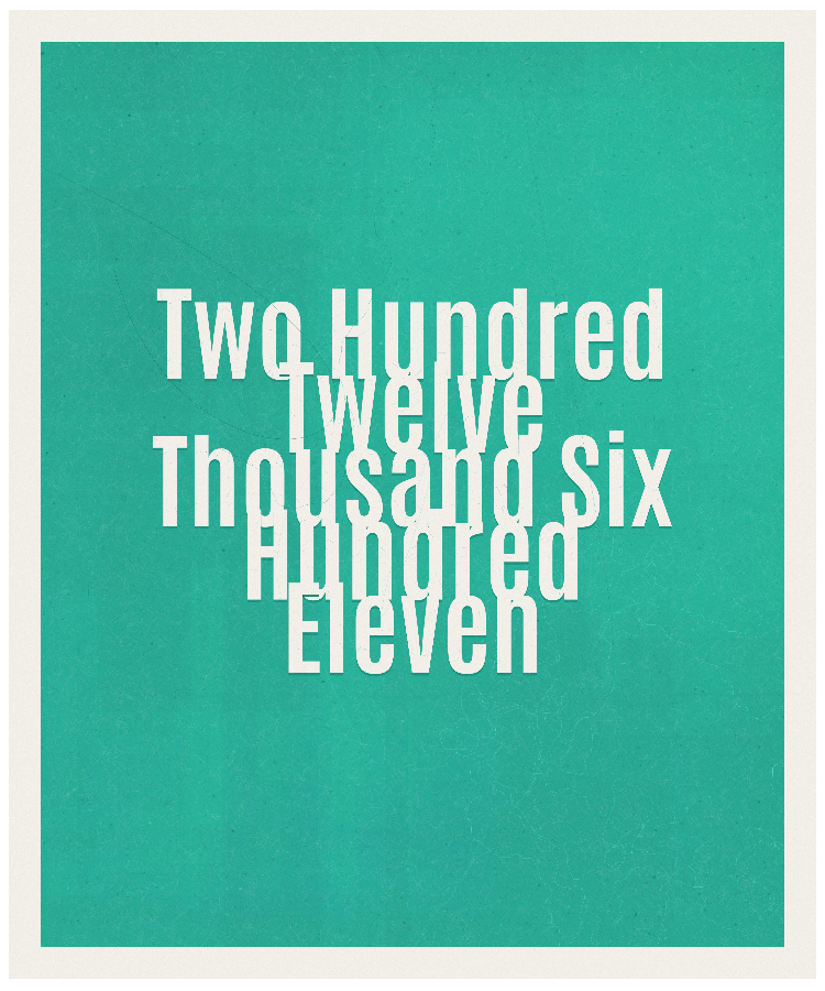 Count #212611
