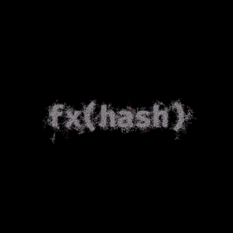 FXHASH Generative Logo #828