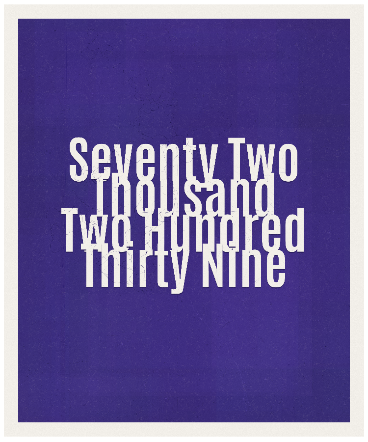 Count #72239