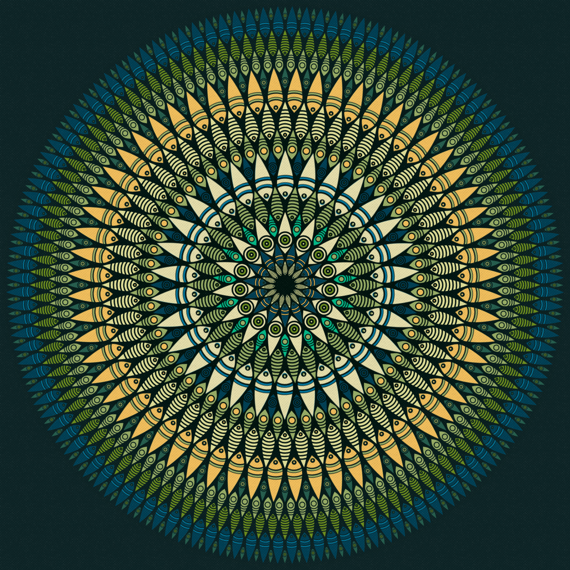 The Owl Mandala #9