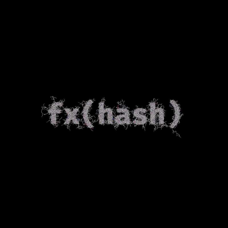 FXHASH Generative Logo #195