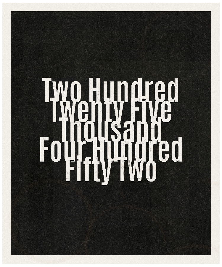 Count #225452