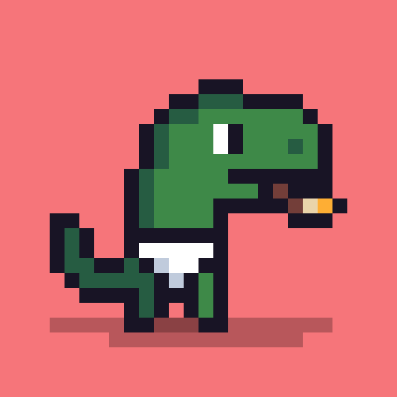 Pixel Dinos #122