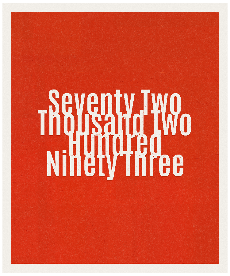 Count #72293