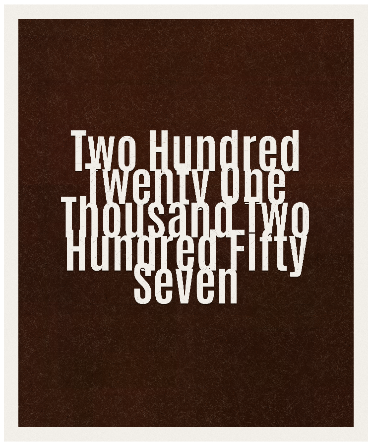Count #221257