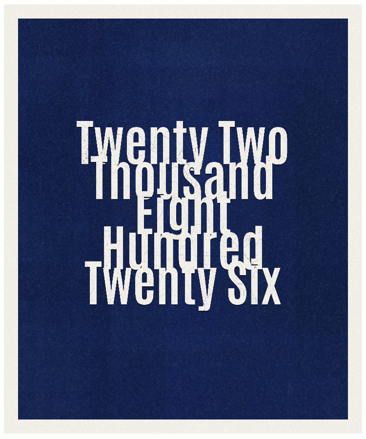 Count #22826