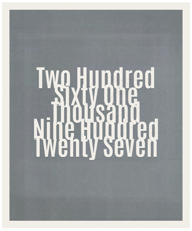 Count #261927