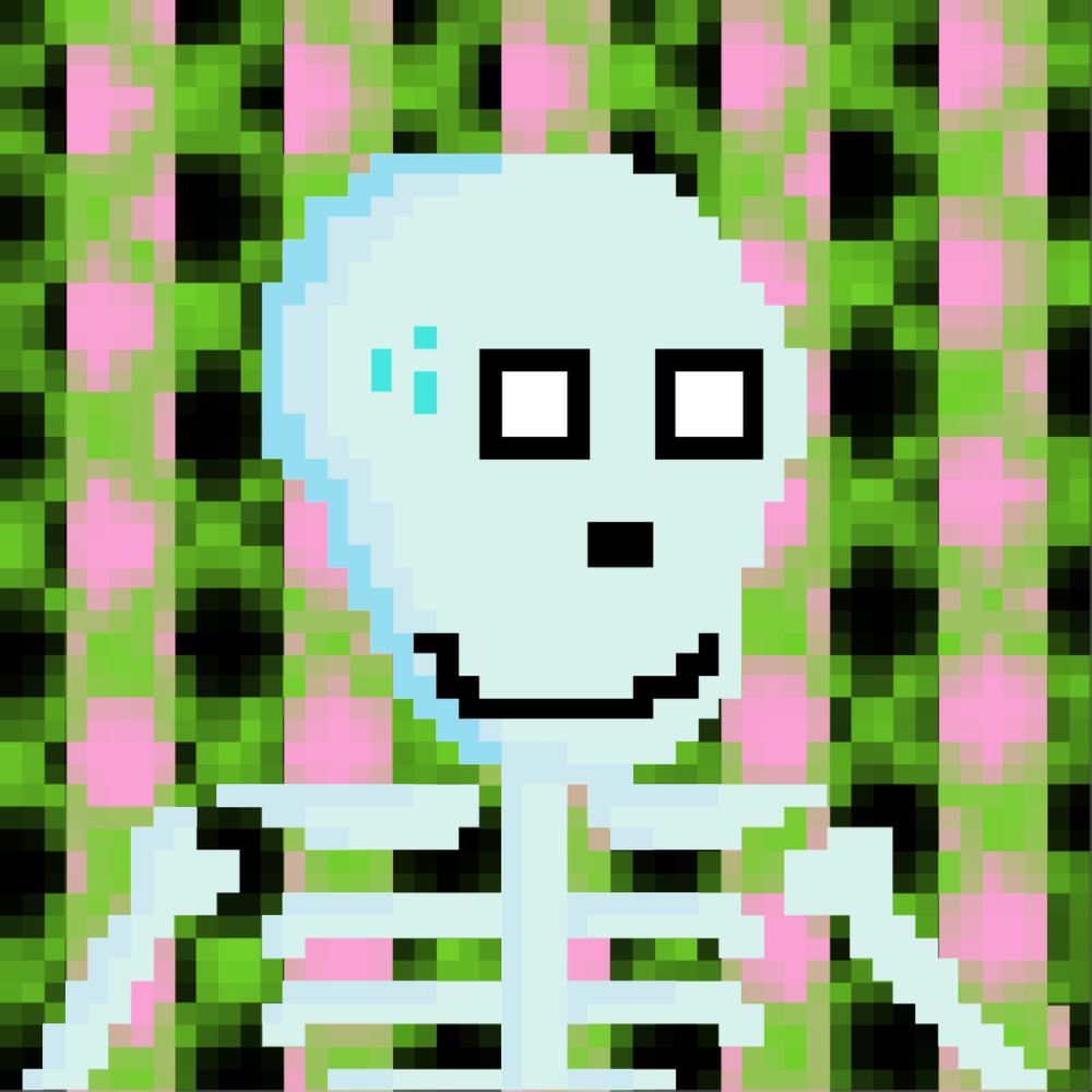 PIXEL SKULLETTI 1 #323