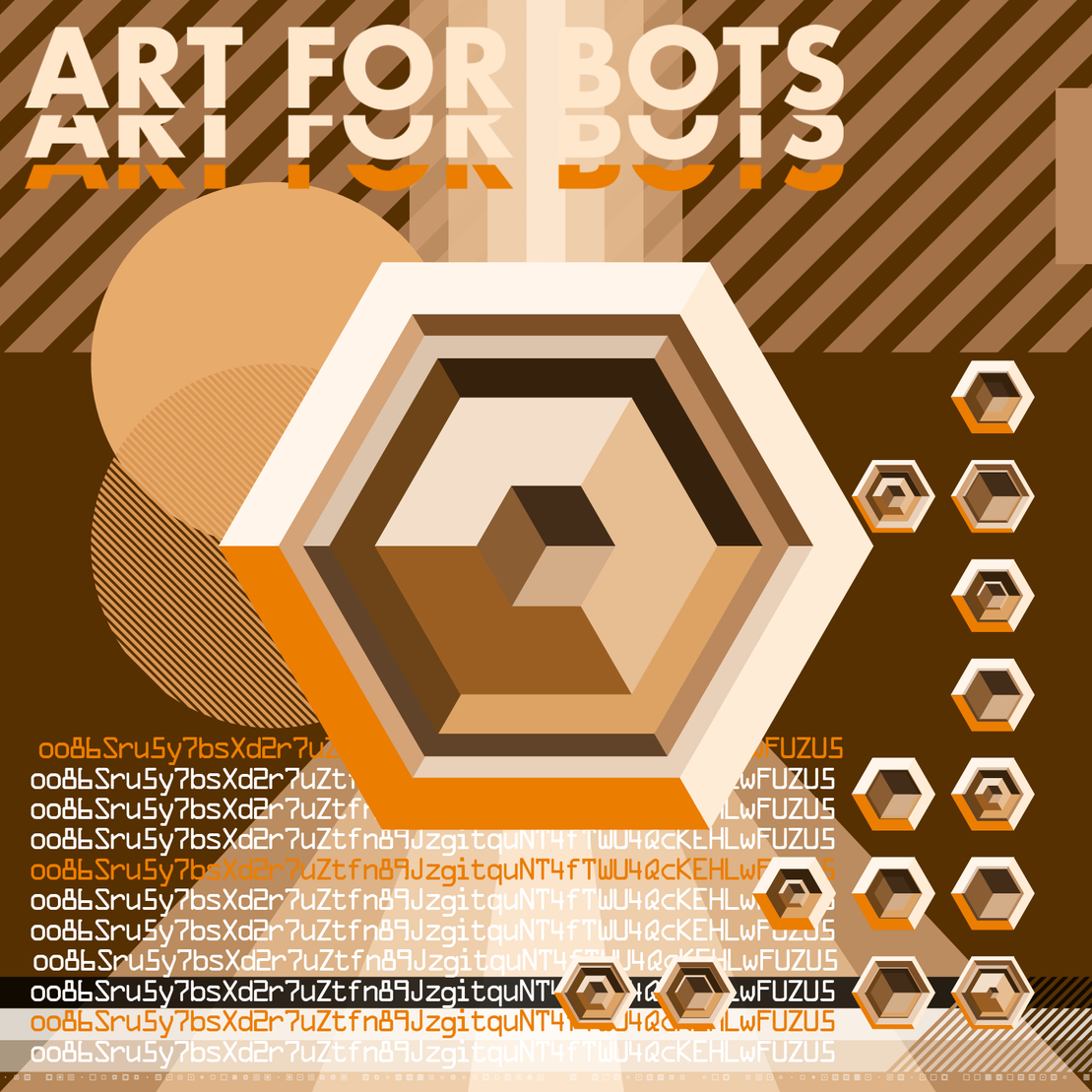 Hexagones - Art for Bots for Humans #29