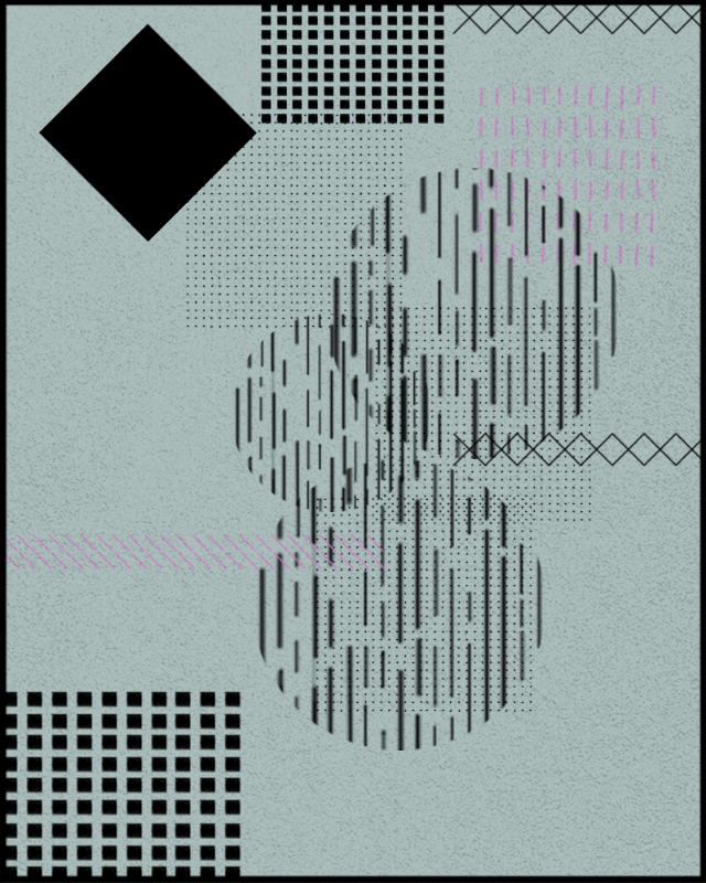 Dance of lines and shapes #26