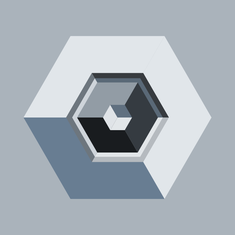 Hexagones - Art for Bots #44