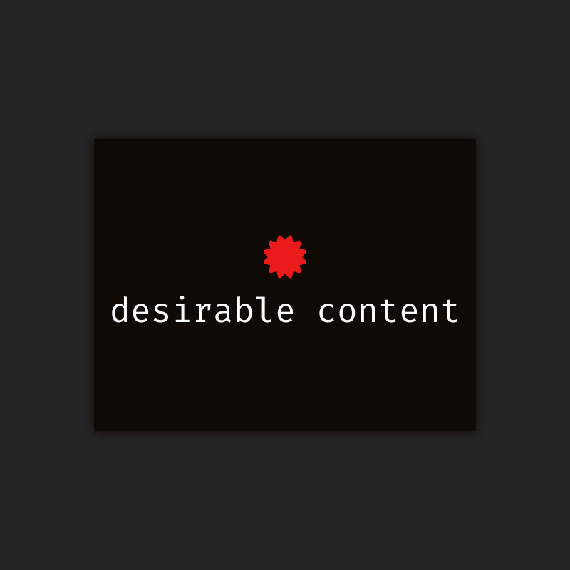 desirable content #40