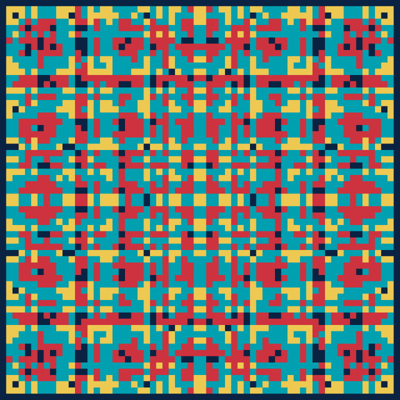 Pixel Mandala #80