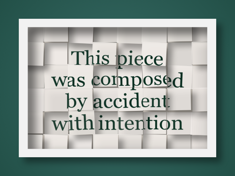 The Metaphor Machine #9822