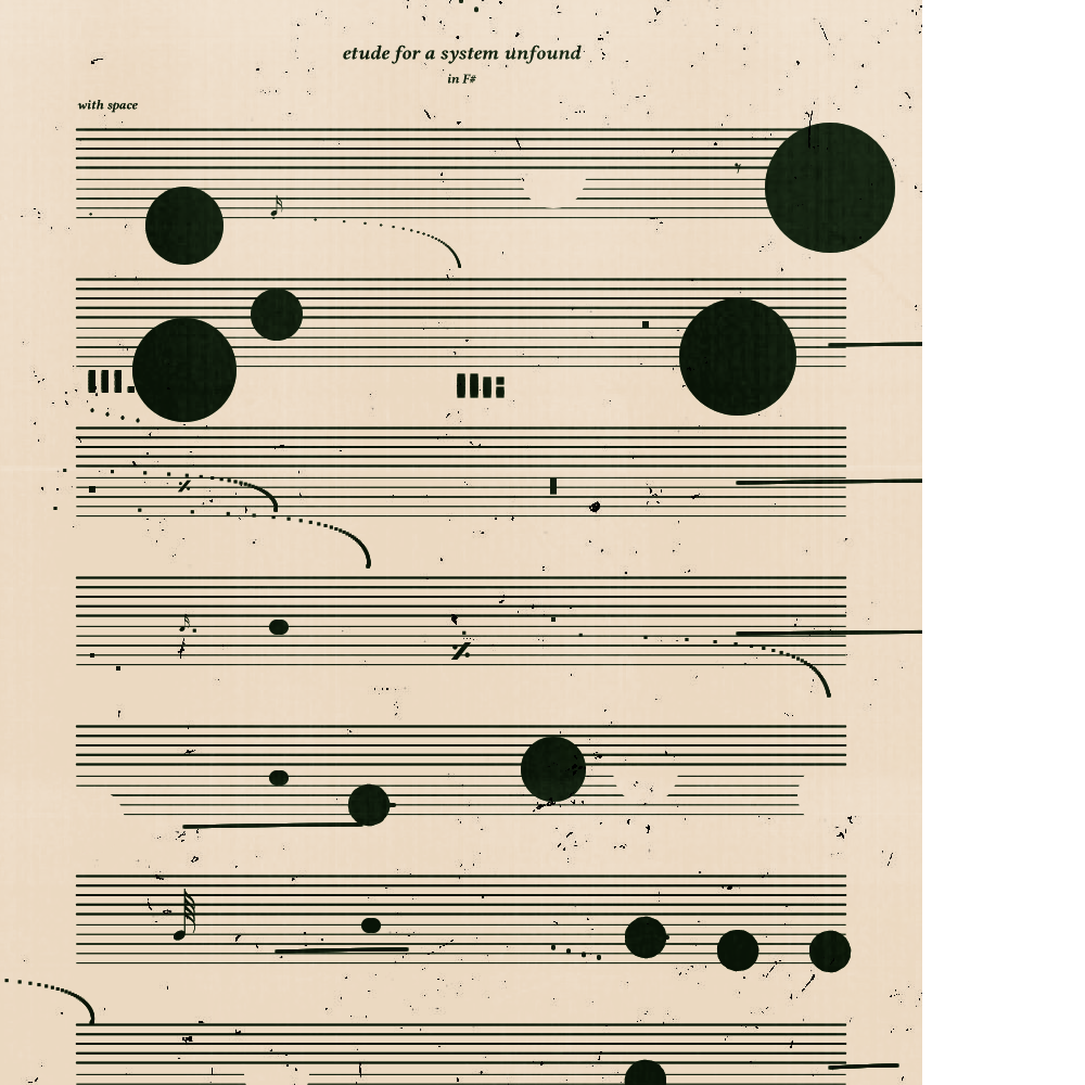 etude for a system unfound #91