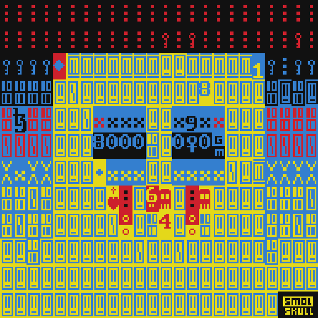 ASCII-SMOLSKULL #303