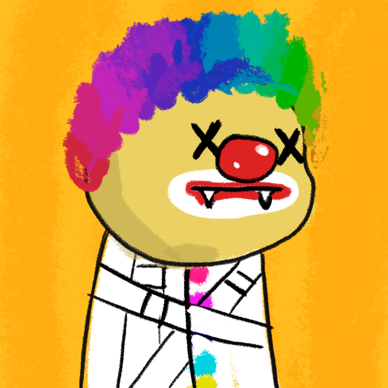 Peculiar clown #14