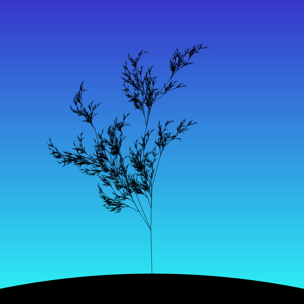 Fractal-Lsystem Tree #109