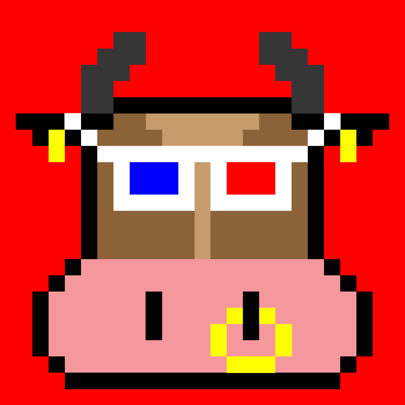 pixel cow #31