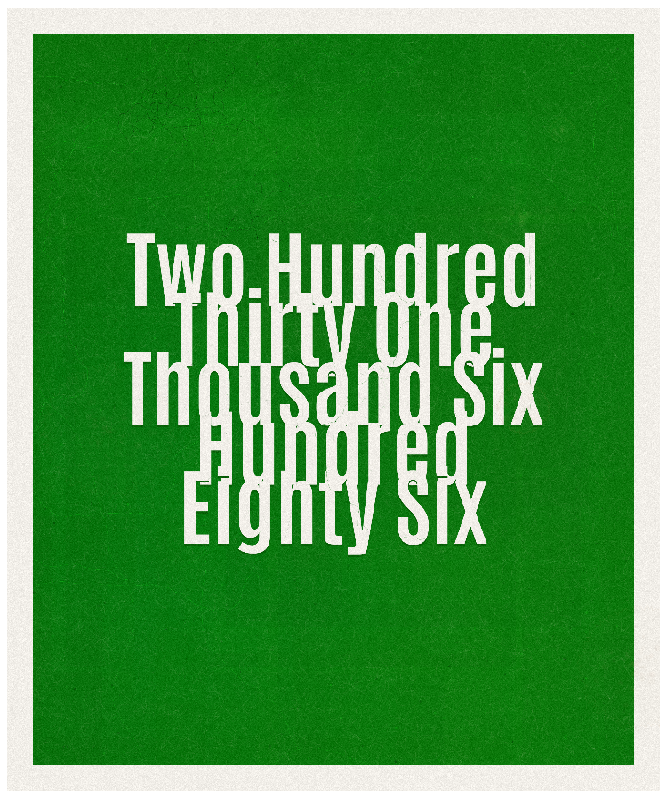 Count #231686