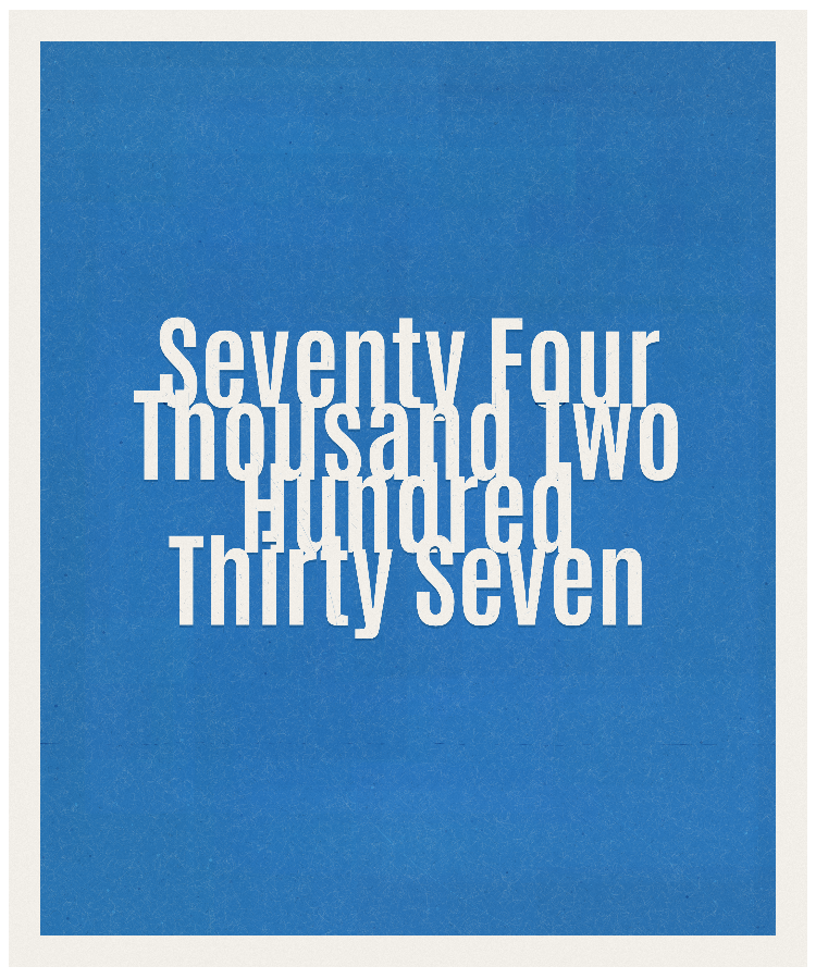 Count #74237
