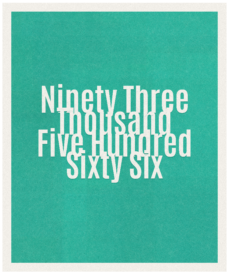 Count #93566