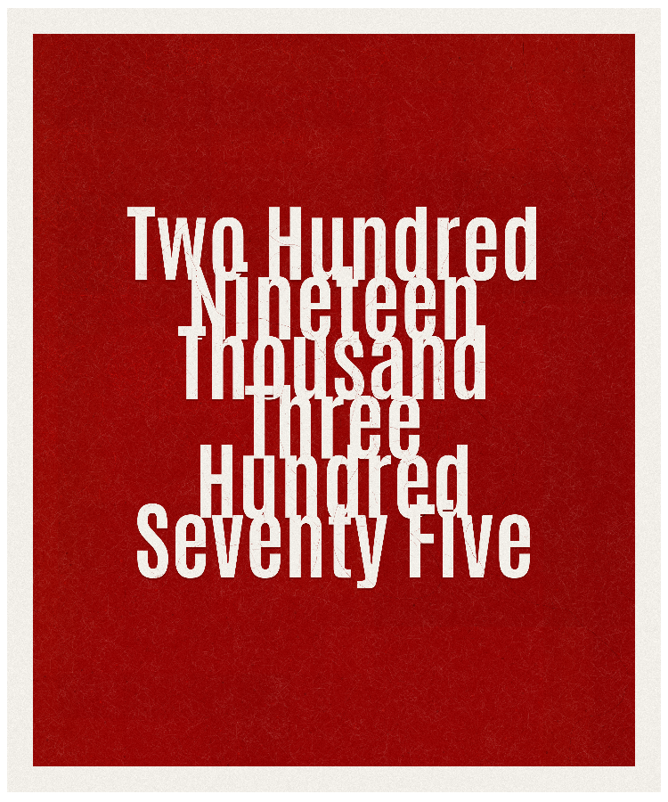 Count #219375