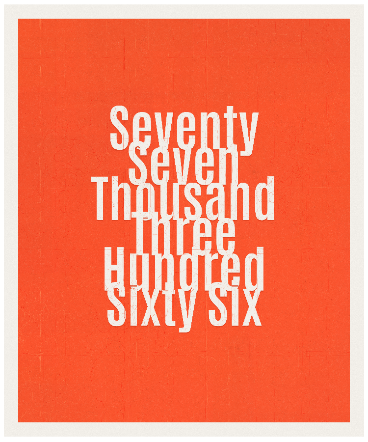 Count #77366