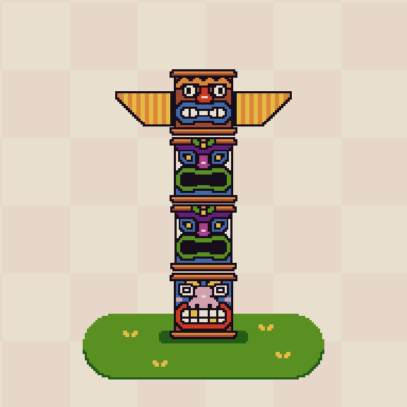 Tiki Totem  #15