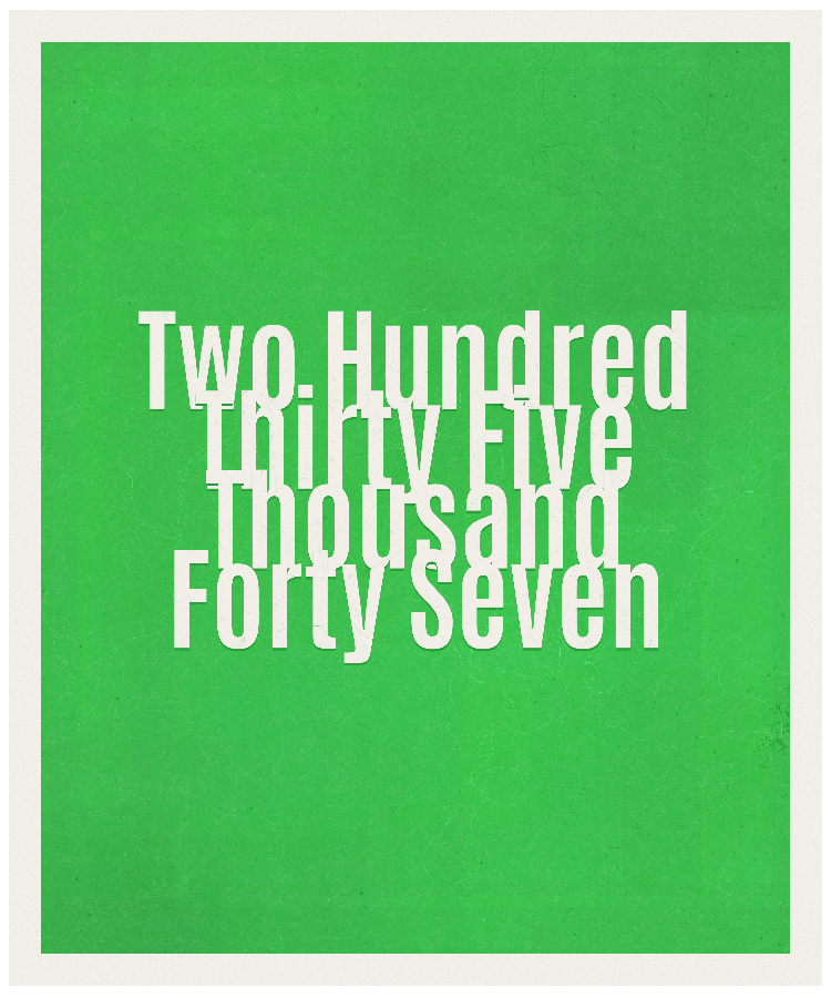 Count #235047