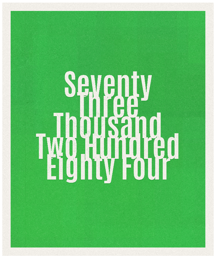 Count #73284