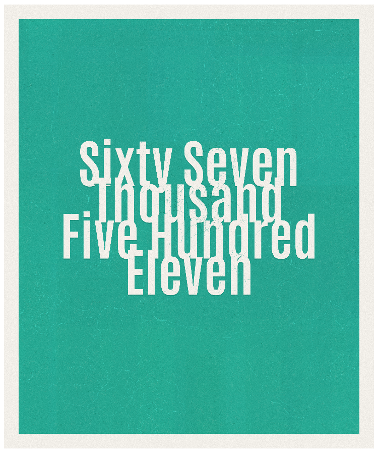 Count #67511