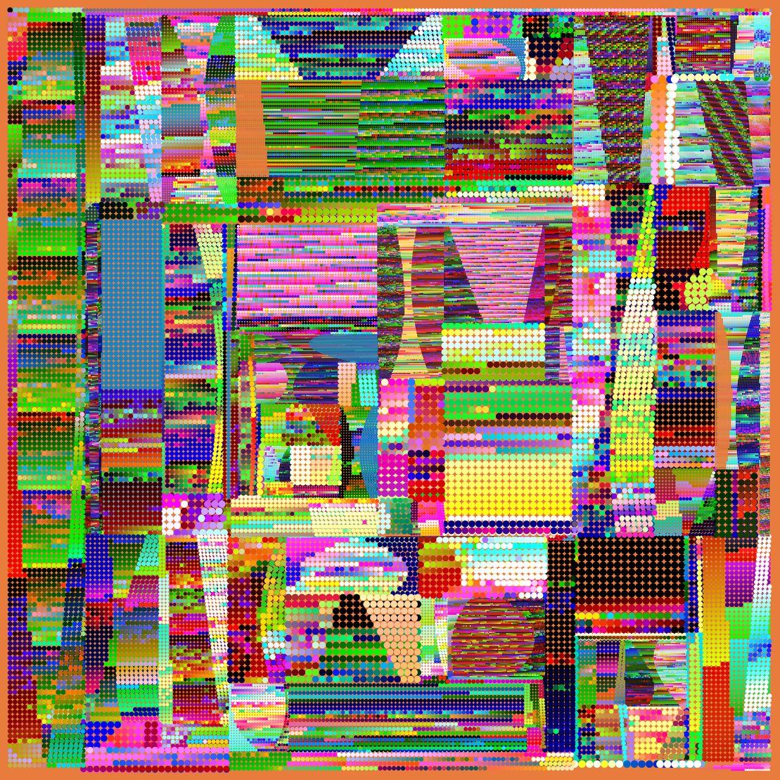 Subdivisions II: pixel forms #2