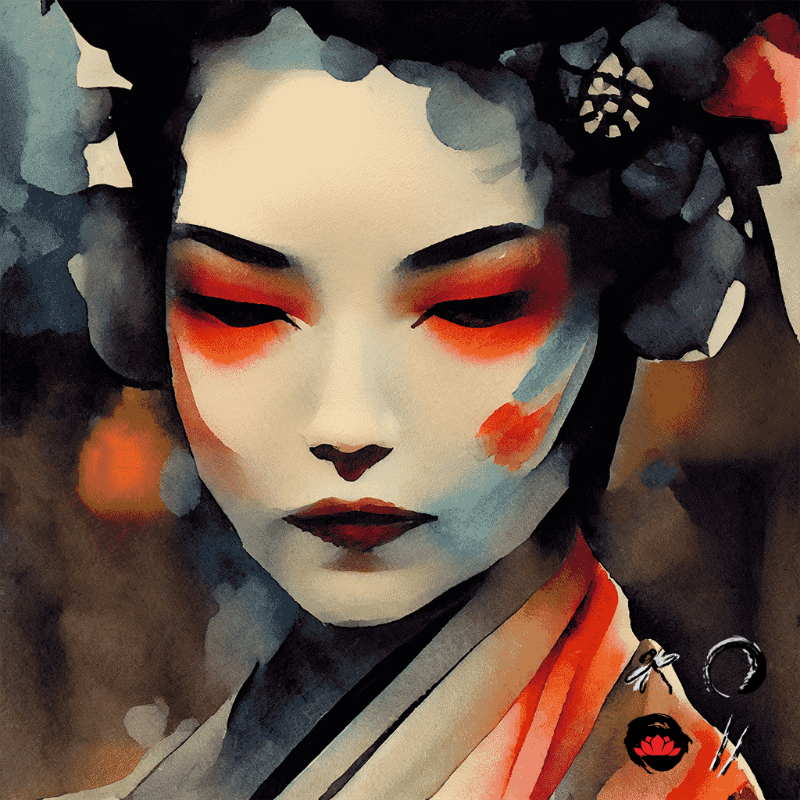 Black Rose and Geisha #7