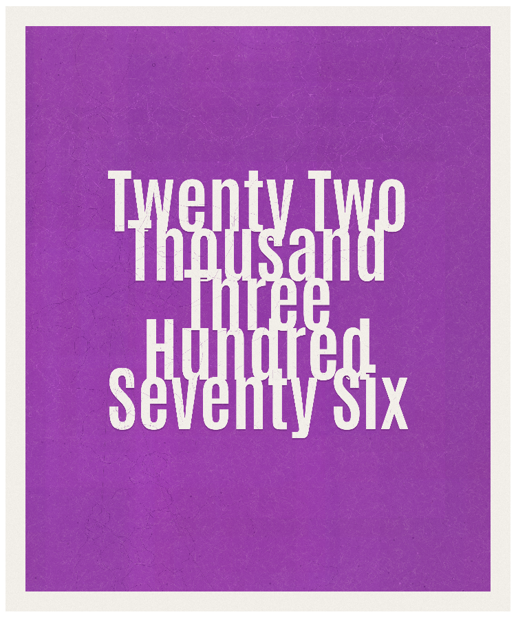 Count #22376