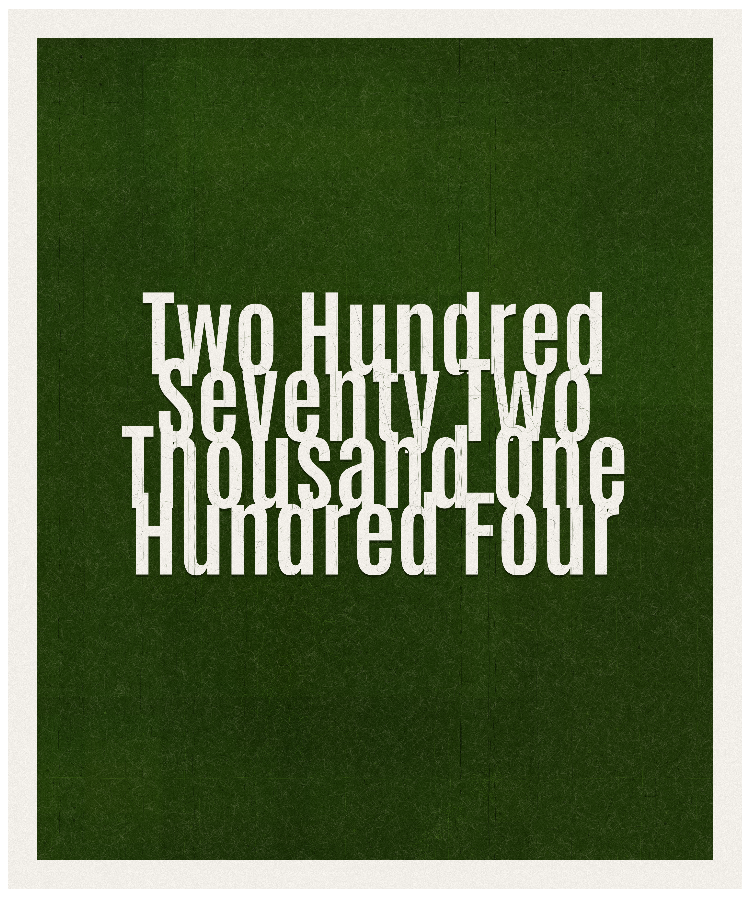 Count #272104