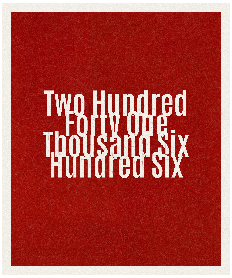 Count #241606