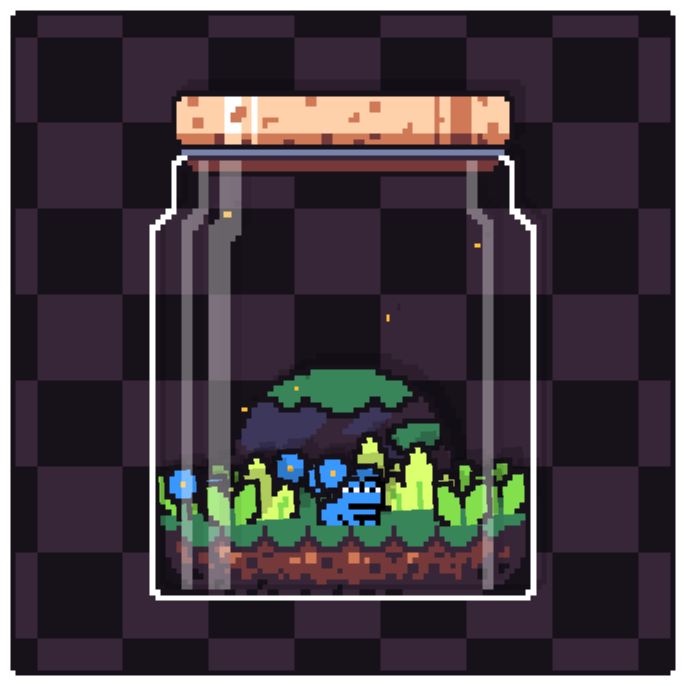 Toad Terrarium #134