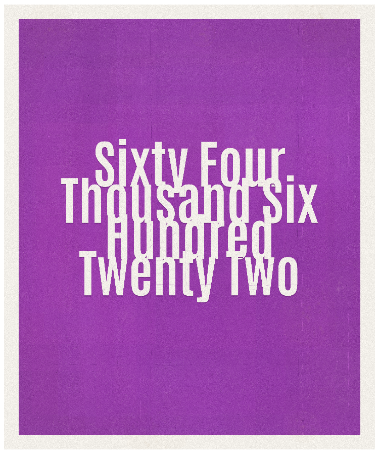 Count #64622
