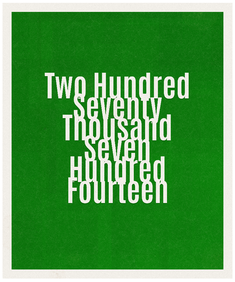 Count #270714