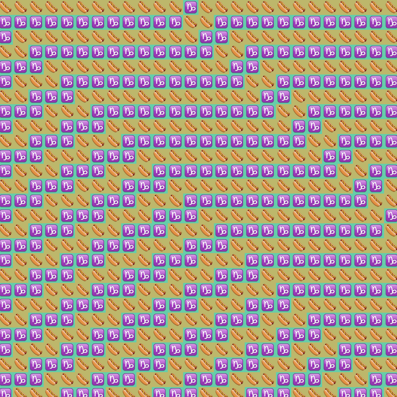 Elementary Cellular Emoji Automata #739