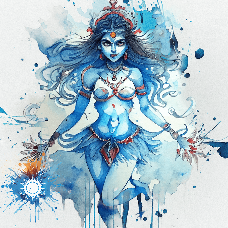 Shakti in Blue 