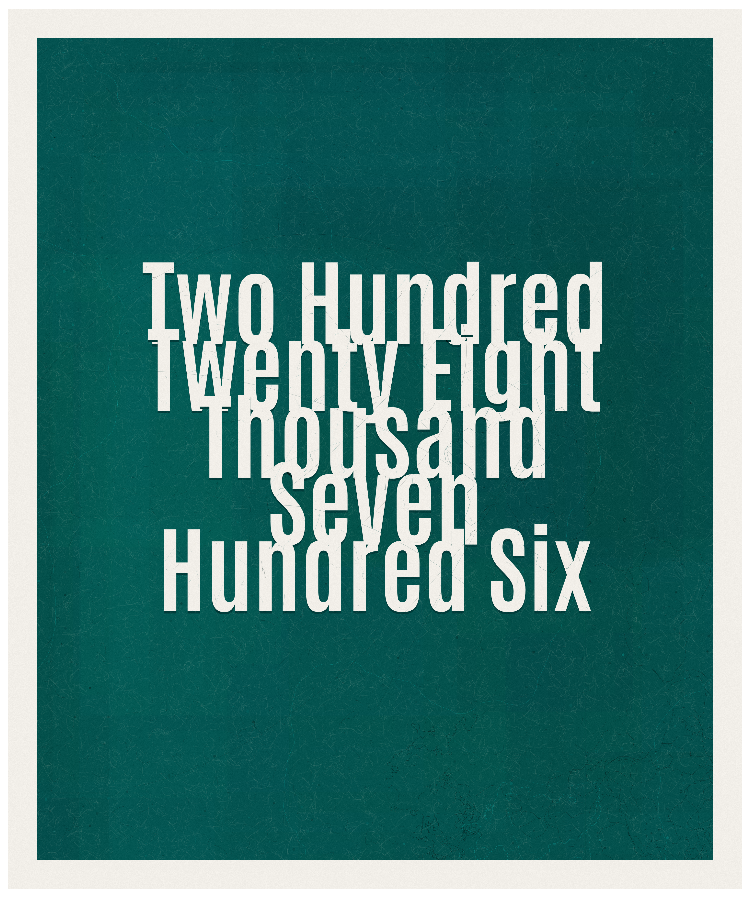 Count #228706