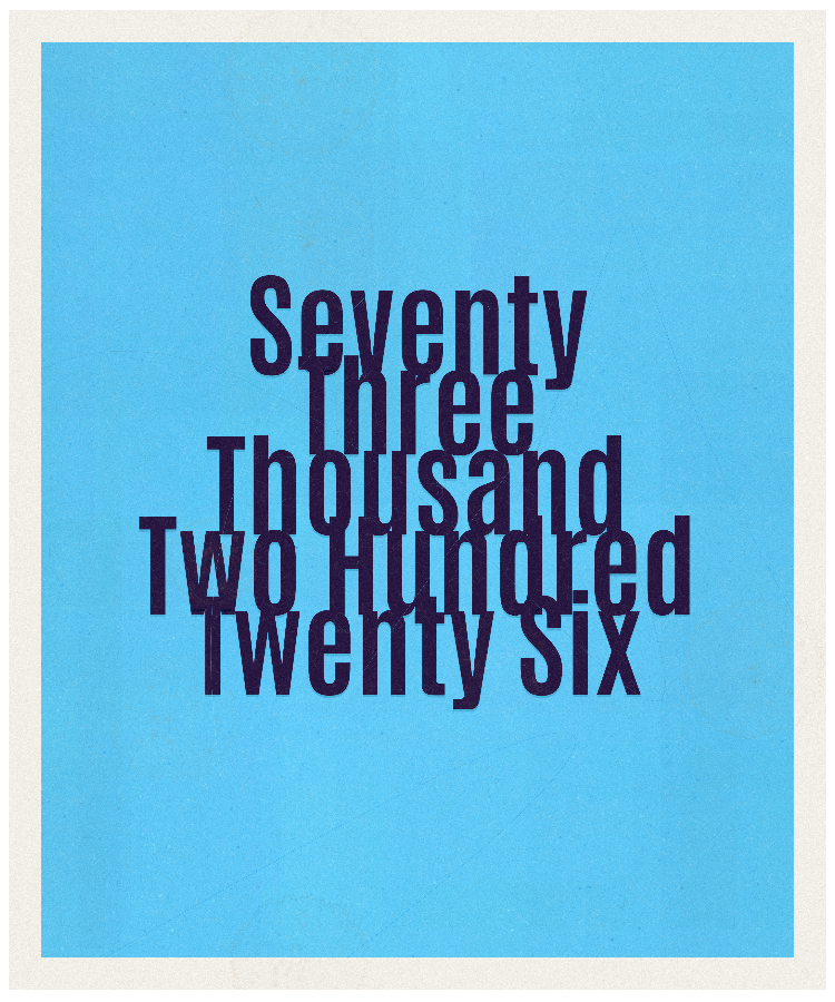 Count #73226