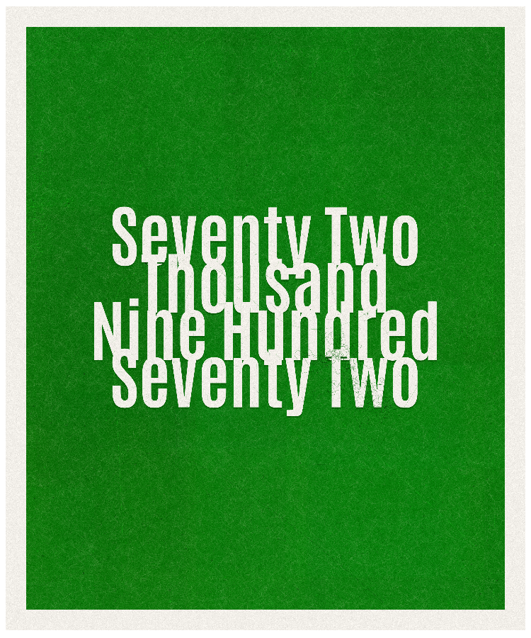 Count #72972